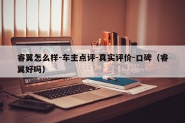 睿翼怎么样-车主点评-真实评价-口碑（睿翼好吗）