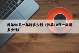 养羊50只一年赚多少钱（养羊10只一年赚多少钱）