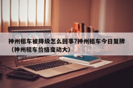 神州租车被降级怎么回事?神州租车今日复牌（神州租车价格变动大）