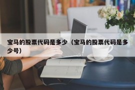 宝马的股票代码是多少（宝马的股票代码是多少号）