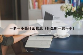 一老一小是什么意思（什么叫一老一小）