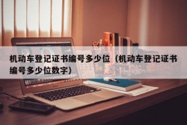 机动车登记证书编号多少位（机动车登记证书编号多少位数字）