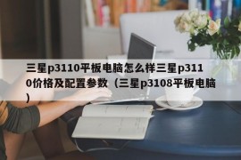 三星p3110平板电脑怎么样三星p3110价格及配置参数（三星p3108平板电脑）