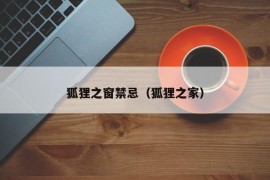 狐狸之窗禁忌（狐狸之家）