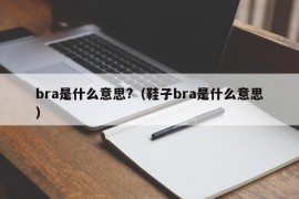 bra是什么意思?（鞋子bra是什么意思）