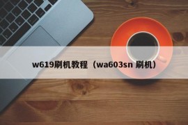 w619刷机教程（wa603sn 刷机）