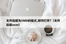 文件后缀为UMD的格式,如何打开?（文件后缀usm）