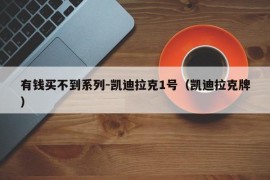 有钱买不到系列-凯迪拉克1号（凯迪拉克牌）