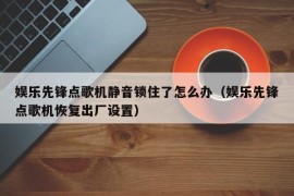 娱乐先锋点歌机静音锁住了怎么办（娱乐先锋点歌机恢复出厂设置）