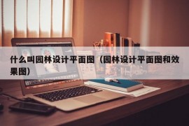 什么叫园林设计平面图（园林设计平面图和效果图）