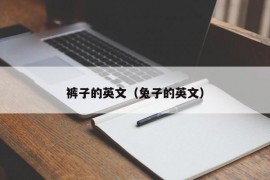 裤子的英文（兔子的英文）