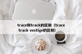 trace和track的区别（trace track vestige的区别）