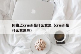 网络上crush是什么意思（crush是什么意思啊）