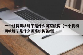 一个机构两块牌子是什么国家机构（一个机构两块牌子是什么国家机构各级）