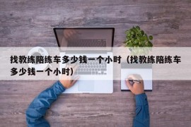 找教练陪练车多少钱一个小时（找教练陪练车多少钱一个小时）