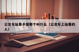 公交车站着手握那个叫什么（公交车上站着的人）