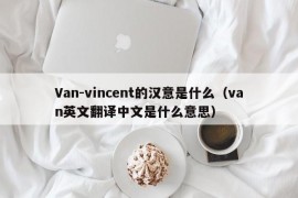 Van-vincent的汉意是什么（van英文翻译中文是什么意思）