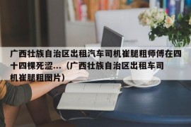 广西壮族自治区出租汽车司机崔腿粗师傅在四十四棵死涩...（广西壮族自治区出租车司机崔腿粗图片）