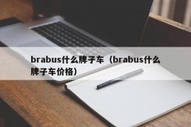 brabus什么牌子车（brabus什么牌子车价格）