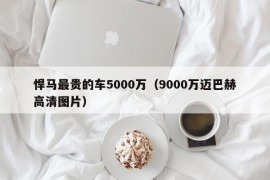 悍马最贵的车5000万（9000万迈巴赫高清图片）