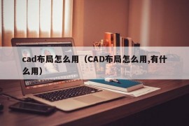 cad布局怎么用（CAD布局怎么用,有什么用）