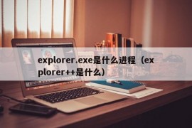 explorer.exe是什么进程（explorer++是什么）