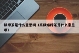 婊绿茶是什么意思啊（高级婊绿茶是什么意思啊）