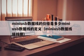 miniusb数据线的价格是多少miniusb数据线的定义（miniusb数据线接线图）