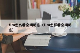 tim怎么看空间动态（tim怎样看空间动态）