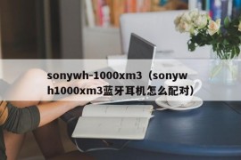 sonywh-1000xm3（sonywh1000xm3蓝牙耳机怎么配对）