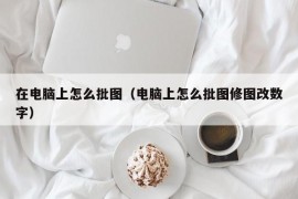 在电脑上怎么批图（电脑上怎么批图修图改数字）