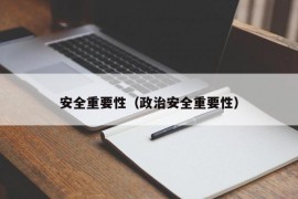 安全重要性（政治安全重要性）