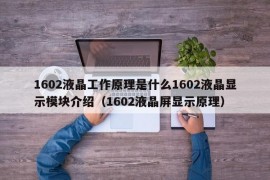 1602液晶工作原理是什么1602液晶显示模块介绍（1602液晶屏显示原理）