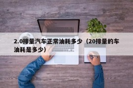 2.0排量汽车正常油耗多少（20排量的车油耗是多少）