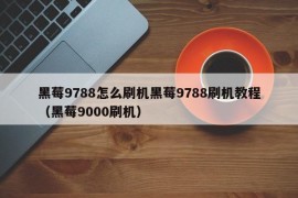 黑莓9788怎么刷机黑莓9788刷机教程（黑莓9000刷机）