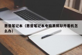 惠普笔记本（惠普笔记本电脑黑屏却开着机怎么办）