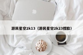 游民星空2k13（游民星空2k23捏脸）