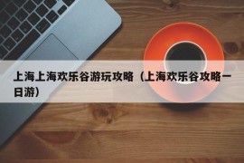 上海上海欢乐谷游玩攻略（上海欢乐谷攻略一日游）